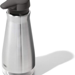 OXO Good Grips Stainless Steel Soap Dispenser, Kitchen and Bathroom Accessories